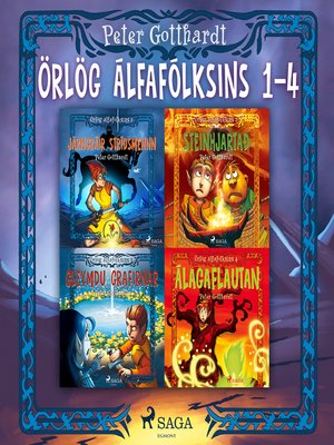 cover image of Örlög álfafólksins 1-4